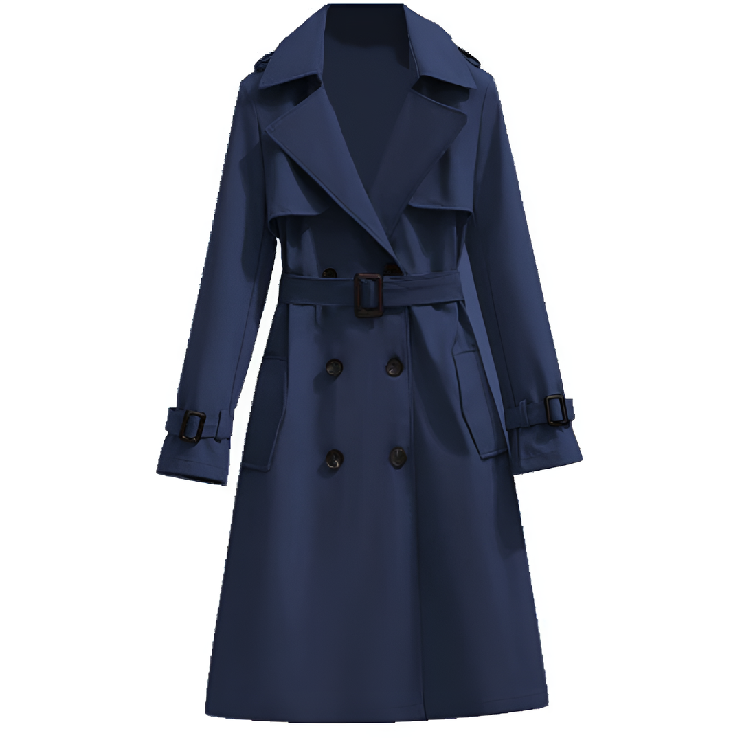 Men's waterproof trench coat with a stylish and functional design.