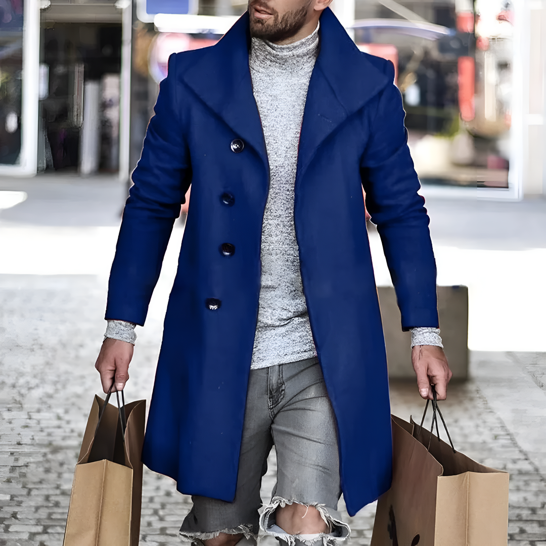 Comfortable men's coat - Henderson