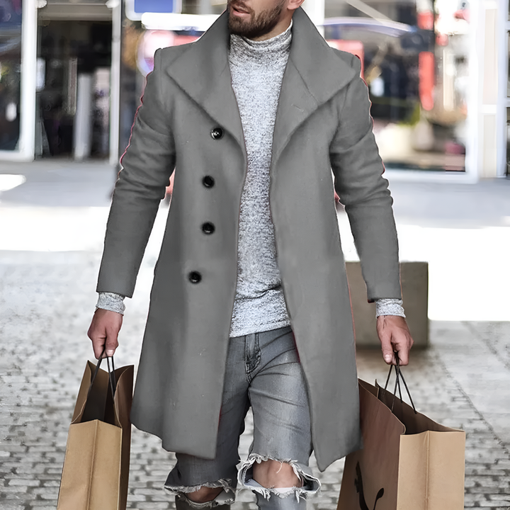 Comfortable men's coat - Henderson