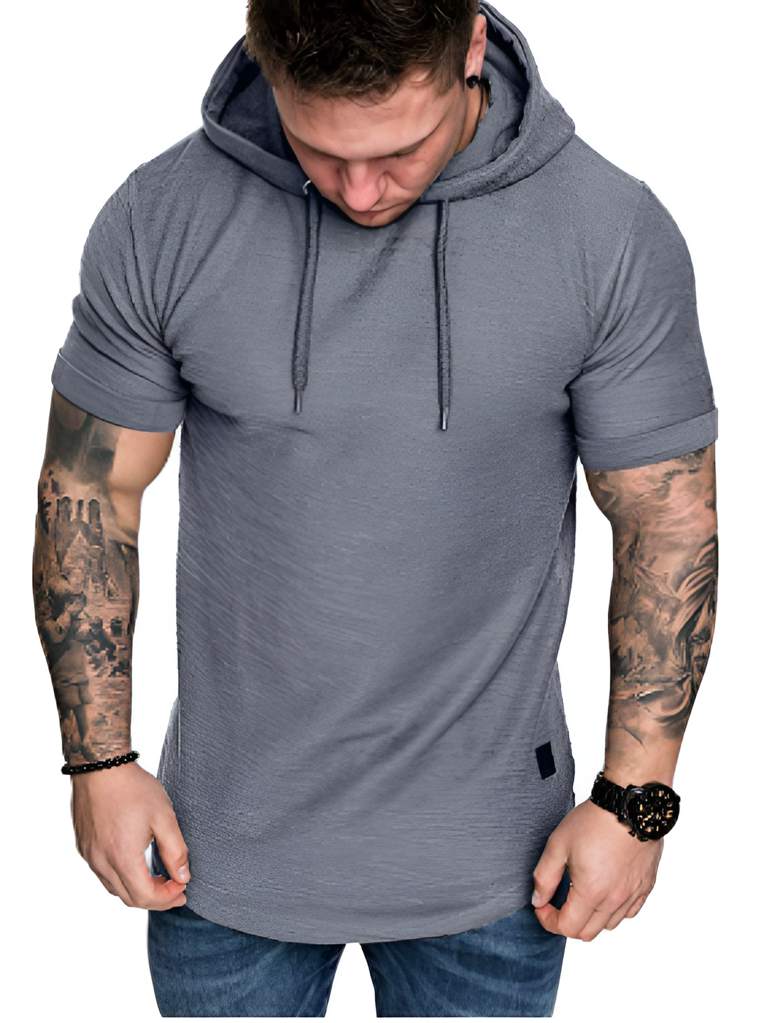 Casual active hooded sweater for men with breathable fabric and a relaxed fit for all-day comfort.