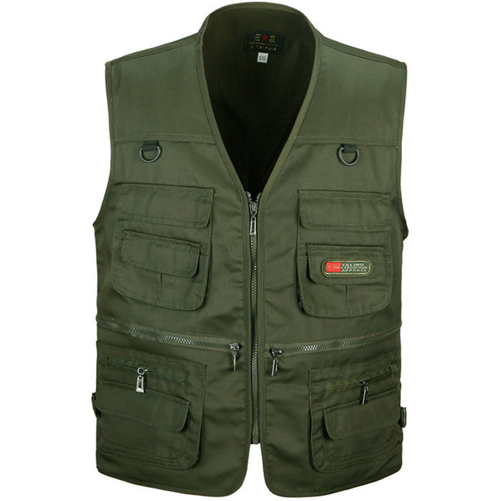 Classic outdoor vest for men with lightweight warmth and durable design, perfect for Autumn layering.