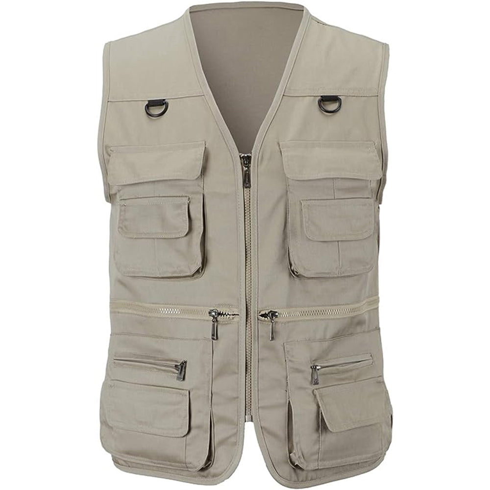 Classic outdoor vest for men with lightweight warmth and durable design, perfect for Autumn layering.