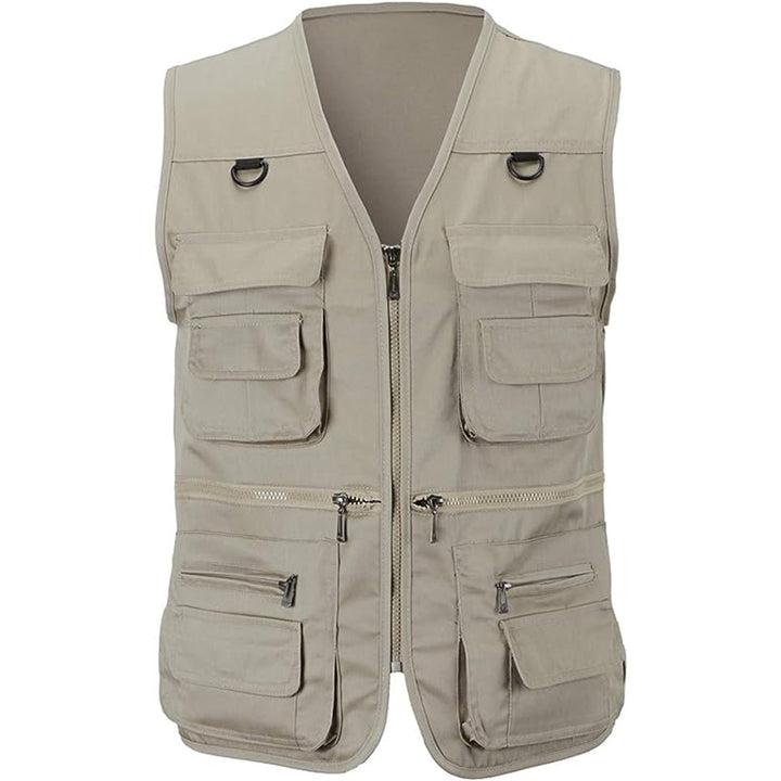 Classic outdoor vest for men with lightweight warmth and durable design, perfect for Autumn layering.