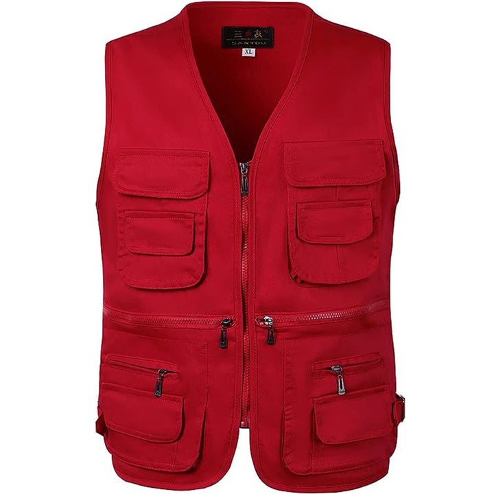 Classic outdoor vest for men with lightweight warmth and durable design, perfect for Autumn layering.