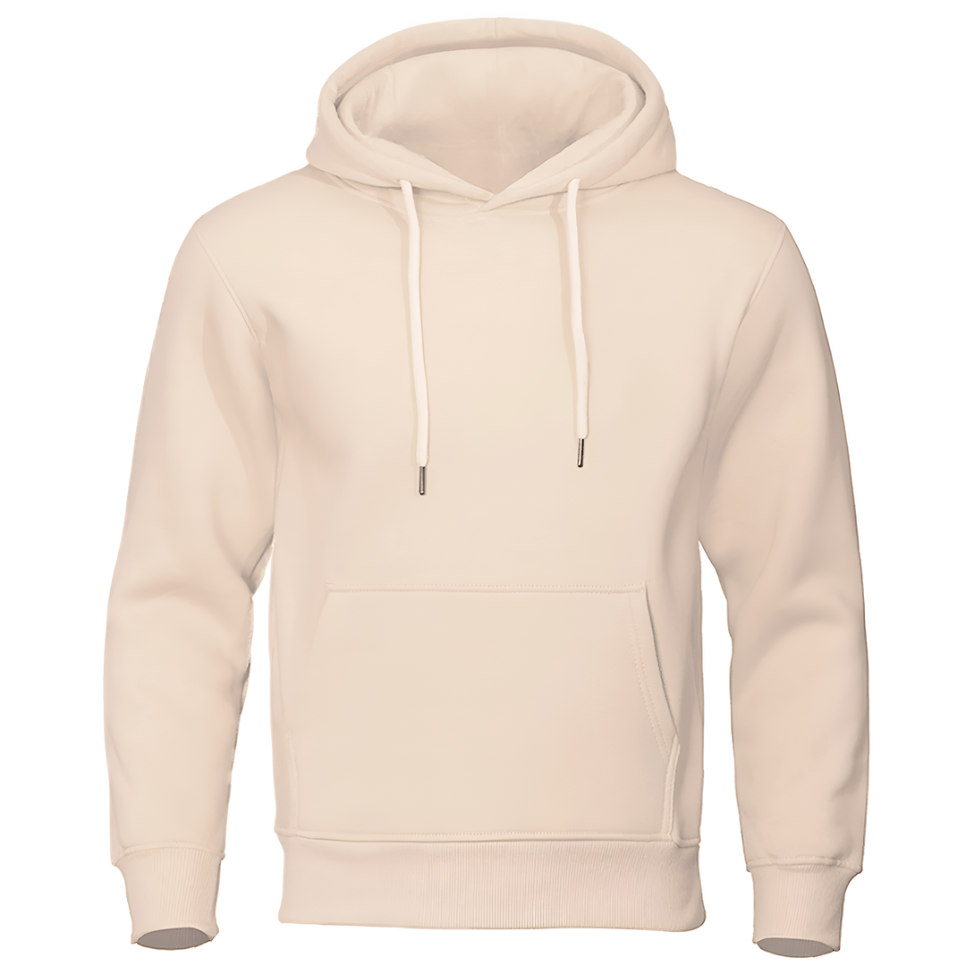 Casual fleece hoodie for Autumn - Devin