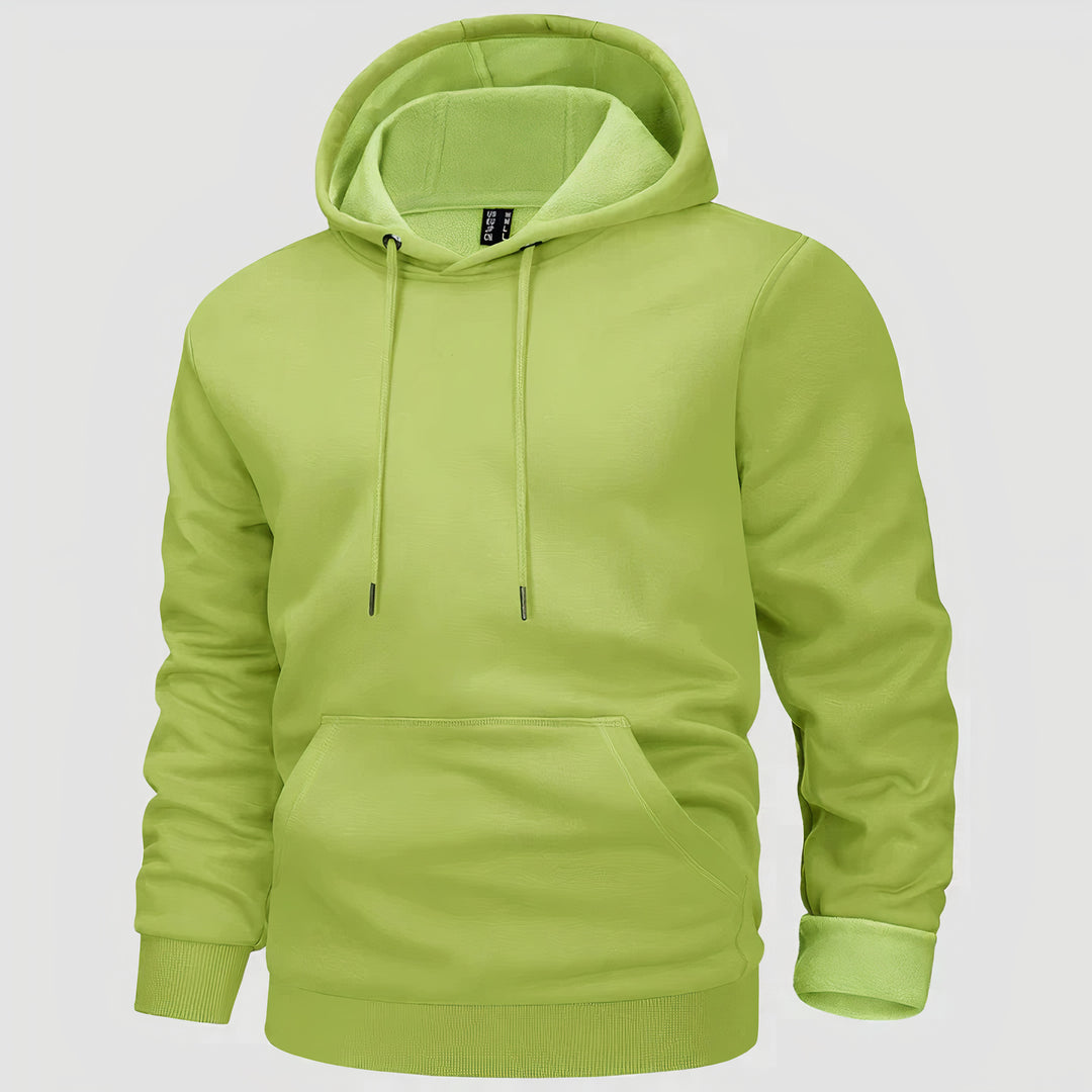 Casual fleece hoodie for Autumn - Devin