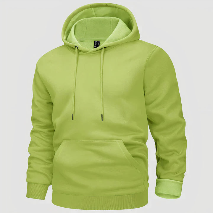 Casual fleece hoodie for Autumn - Devin