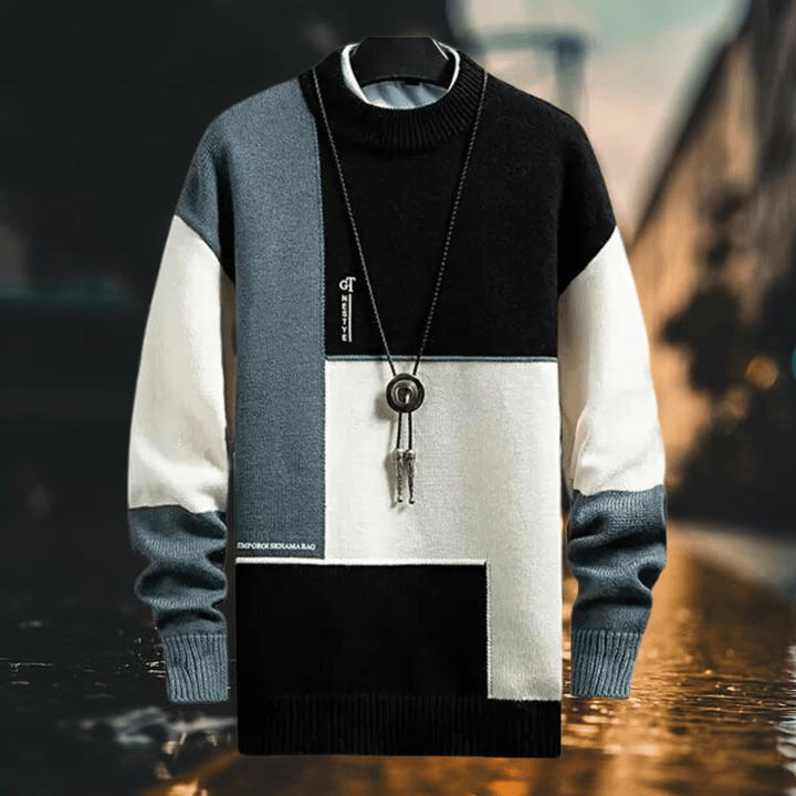 Men's stylish autumn sweater with breathable fabric, modern fit, and versatile design for cool days.








