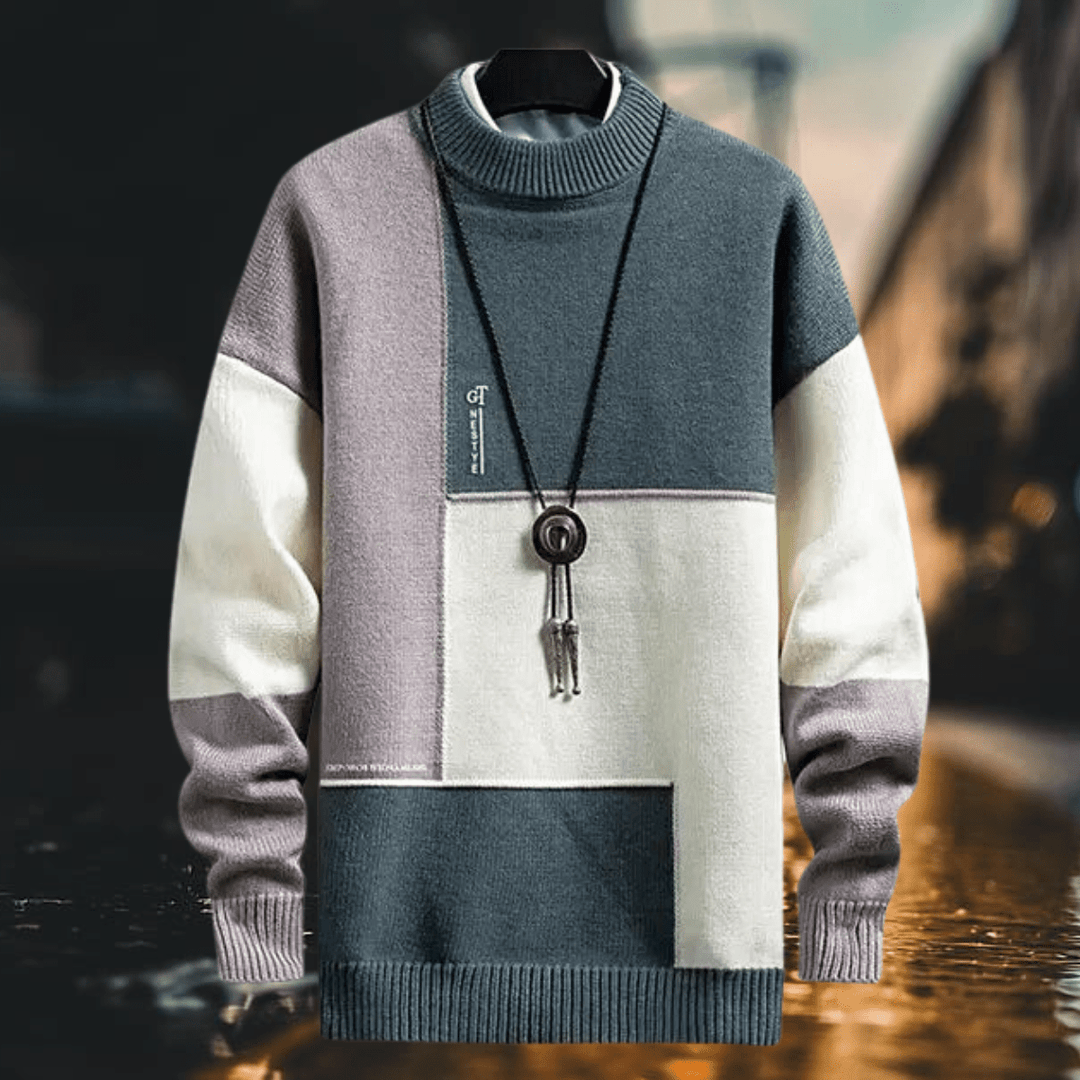 Men's stylish autumn sweater with breathable fabric, modern fit, and versatile design for cool days.








