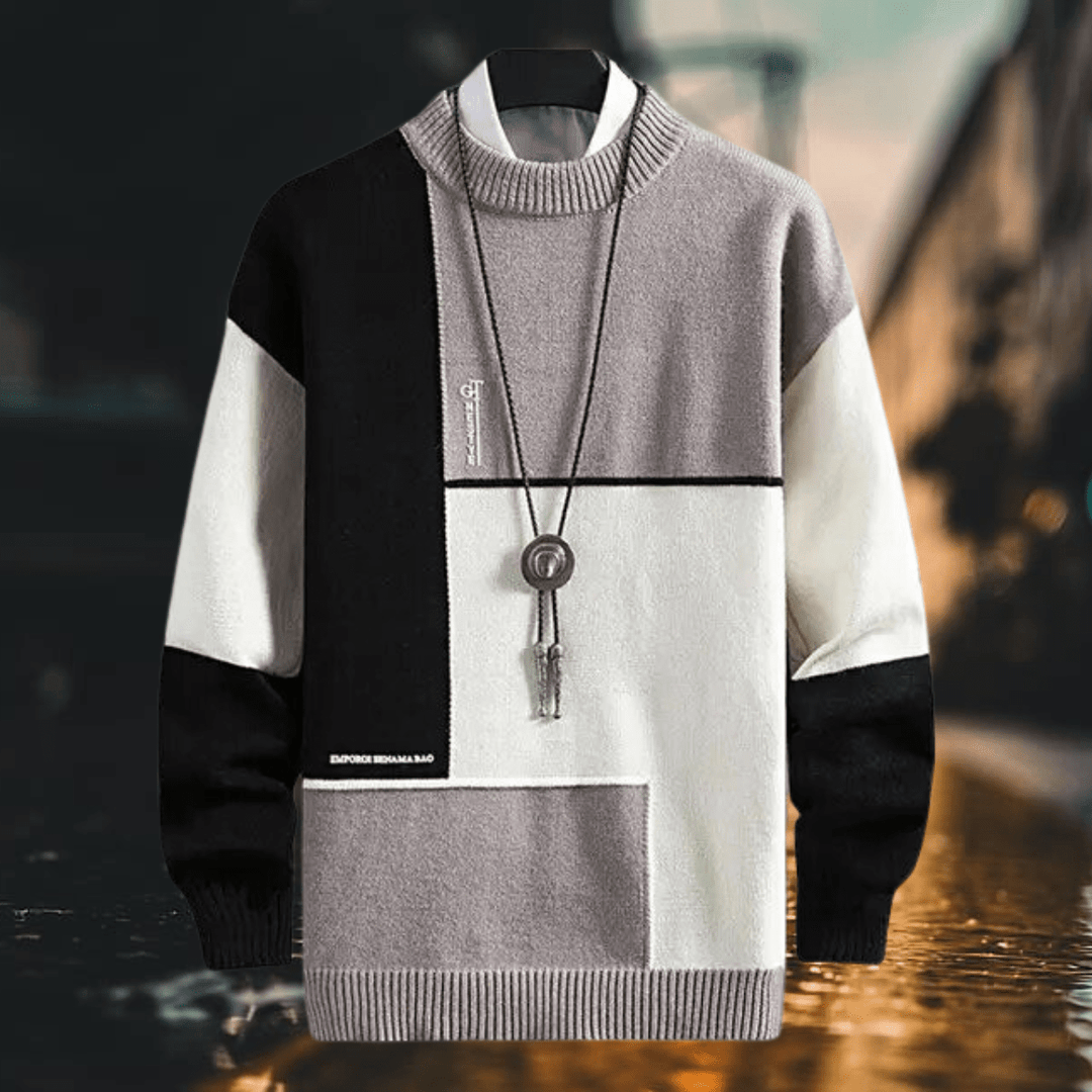 Men's stylish autumn sweater with breathable fabric, modern fit, and versatile design for cool days.









