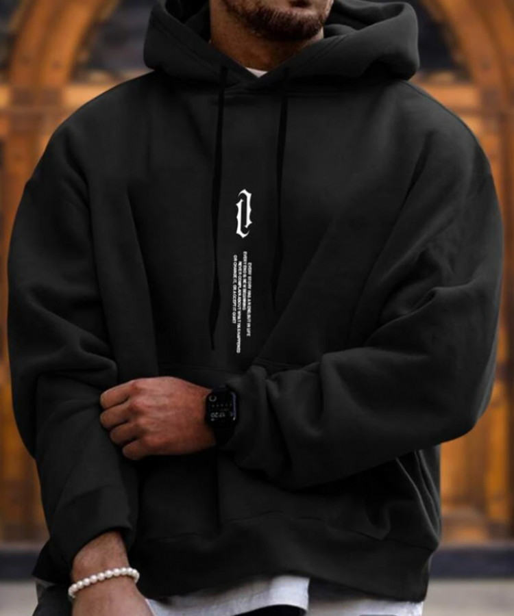 Stylish warm hoodie, perfect for cozy and fashionable layering.







