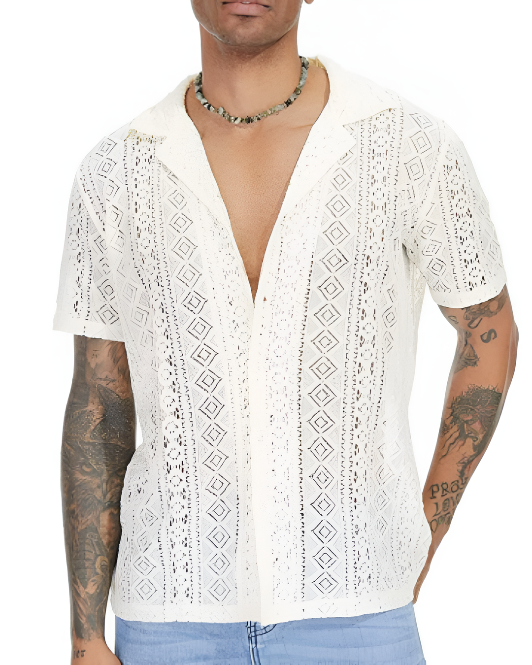 Elegant & breathable men's summer shirt - Drax