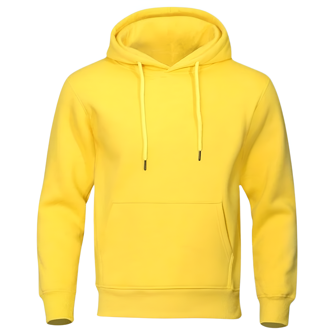 Casual fleece hoodie for Autumn - Devin