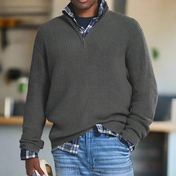 Basic Warm Sweater for Men - Bannock