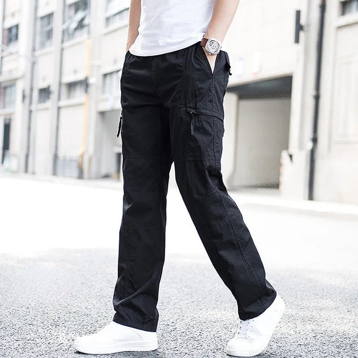 Men’s Stylish Relaxed Cargo Pants | Breathable