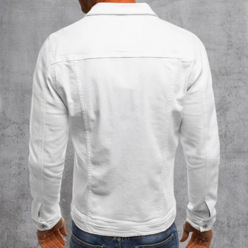 Casual denim shirt, designed for comfort with breathable fabric, ideal for summer wear.






