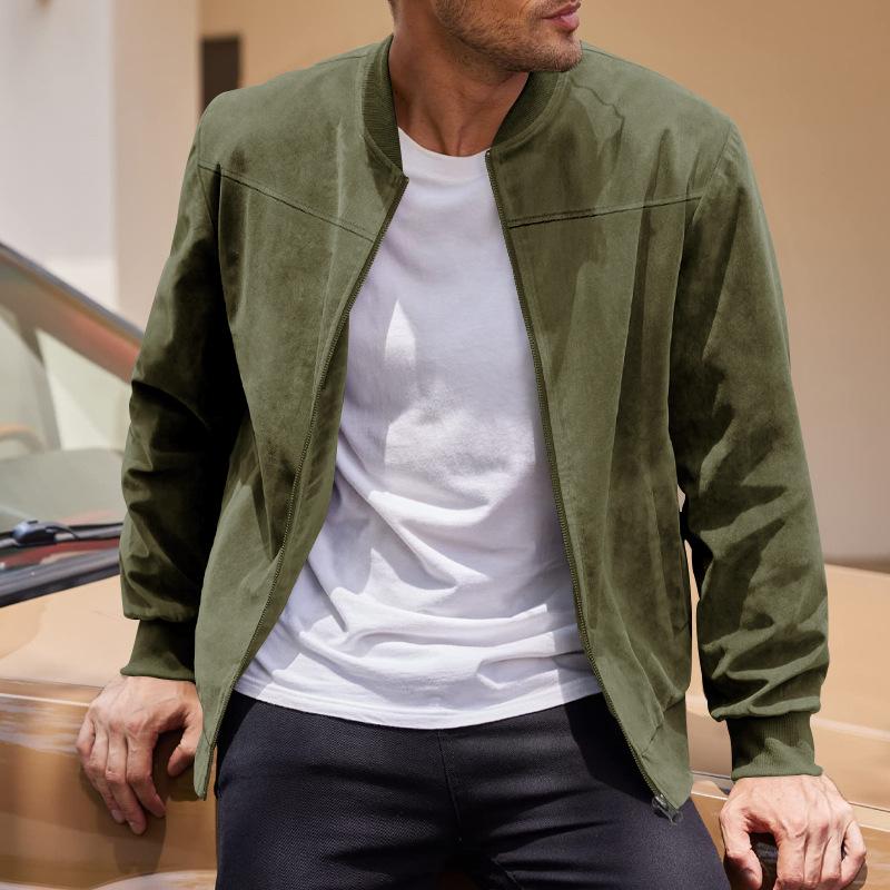 Casual zip-up jacket for men perfect for stylish and comfortable Autumn days