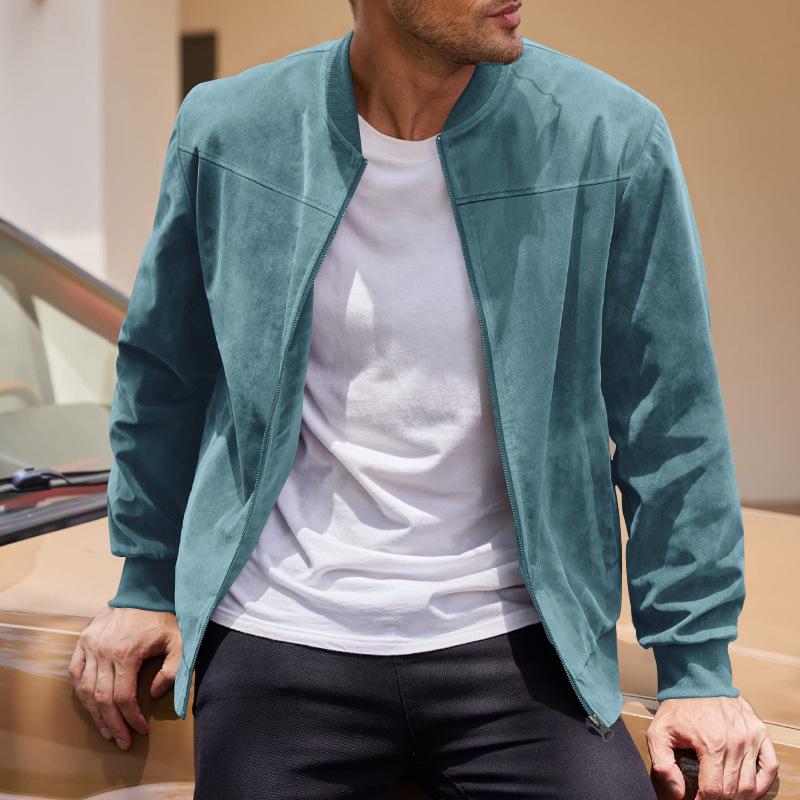 Casual zip-up jacket for men perfect for stylish and comfortable Autumn days