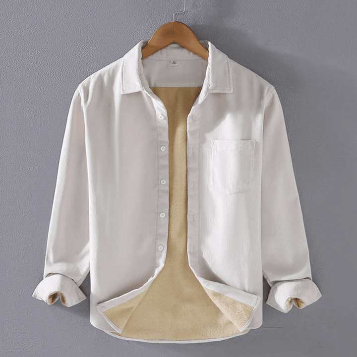 Chic men's long-sleeve summer shirt with a breathable, lightweight design for stylish comfort.







