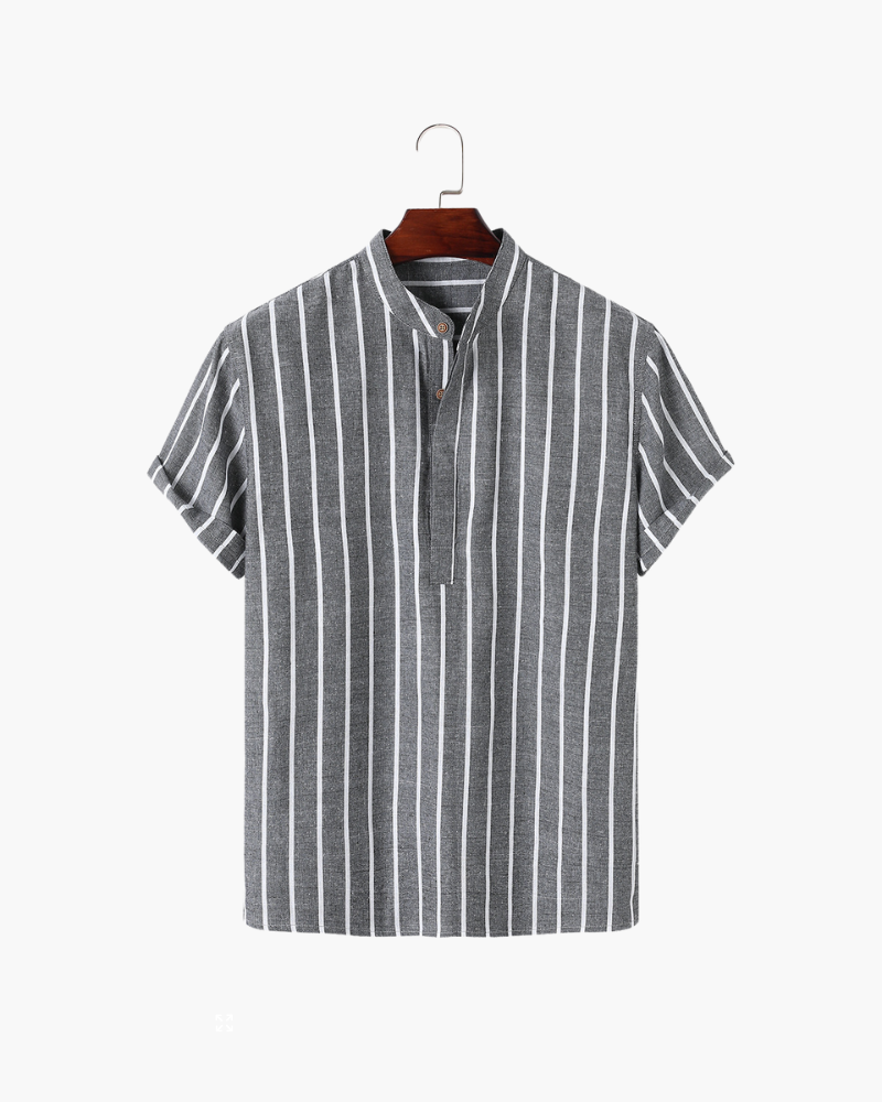 Classic cotton men's summer polo, featuring breathable fabric and timeless design, perfect for warm-weather comfort and style.