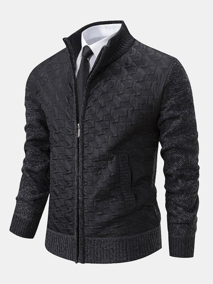 Men's classic knitted autumn sweater with timeless design and soft knit fabric, ideal for cool and stylish Autumn days.