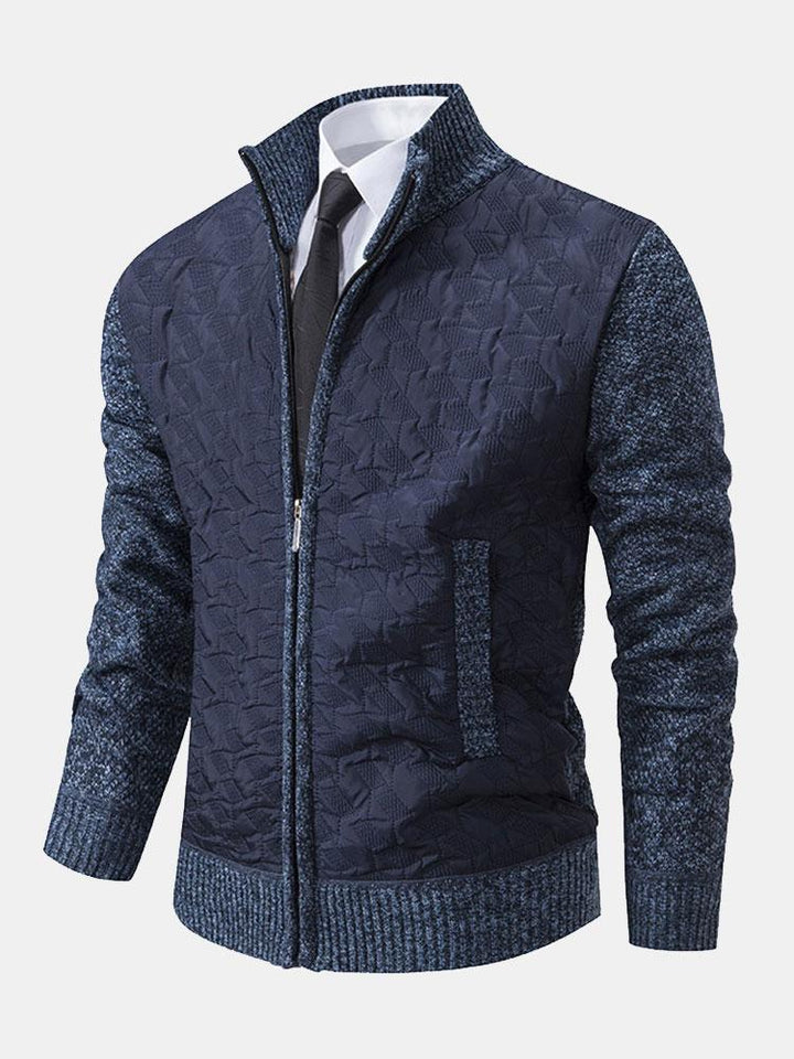 Men's classic knitted autumn sweater with timeless design and soft knit fabric, ideal for cool and stylish Autumn days.