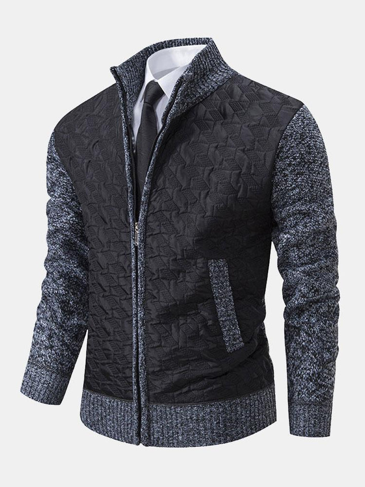 Men's classic knitted autumn sweater with timeless design and soft knit fabric, ideal for cool and stylish Autumn days.
