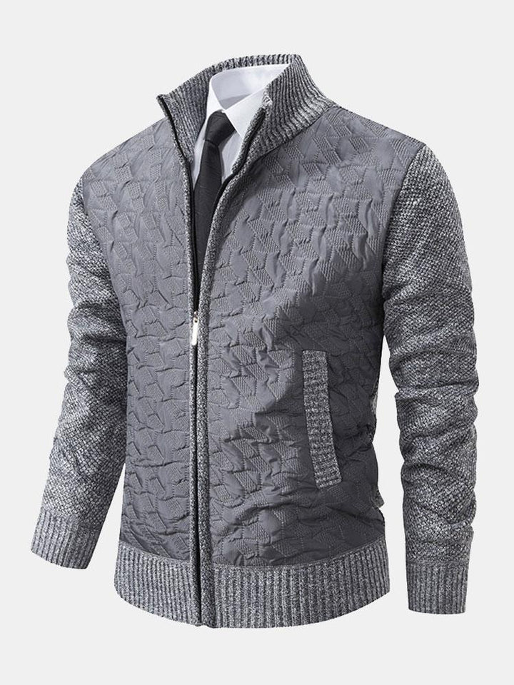 Men's classic knitted autumn sweater with timeless design and soft knit fabric, ideal for cool and stylish Autumn days.