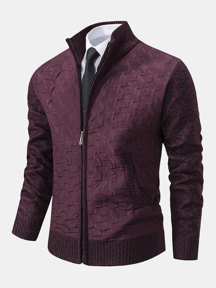 Men's classic knitted autumn sweater with timeless design and soft knit fabric, ideal for cool and stylish Autumn days.