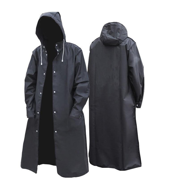  Men's classic raincoat, waterproof and wind-resistant, ideal for autumn days.