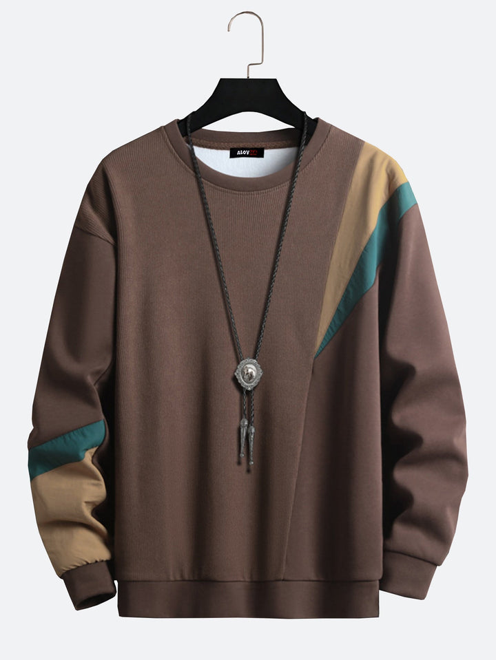 Classic warm autumn sweater for men, designed for comfort and style on chilly autumn days.







