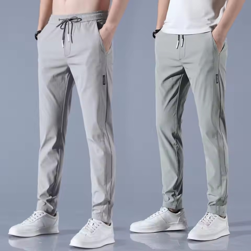 Comfortable and stylish men's stretch trousers for ultimate ease and fit.
