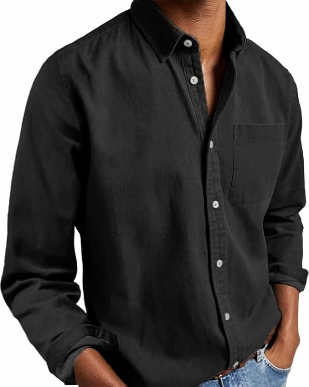 Cool Denim Summer Shirt for Men - Wilkes