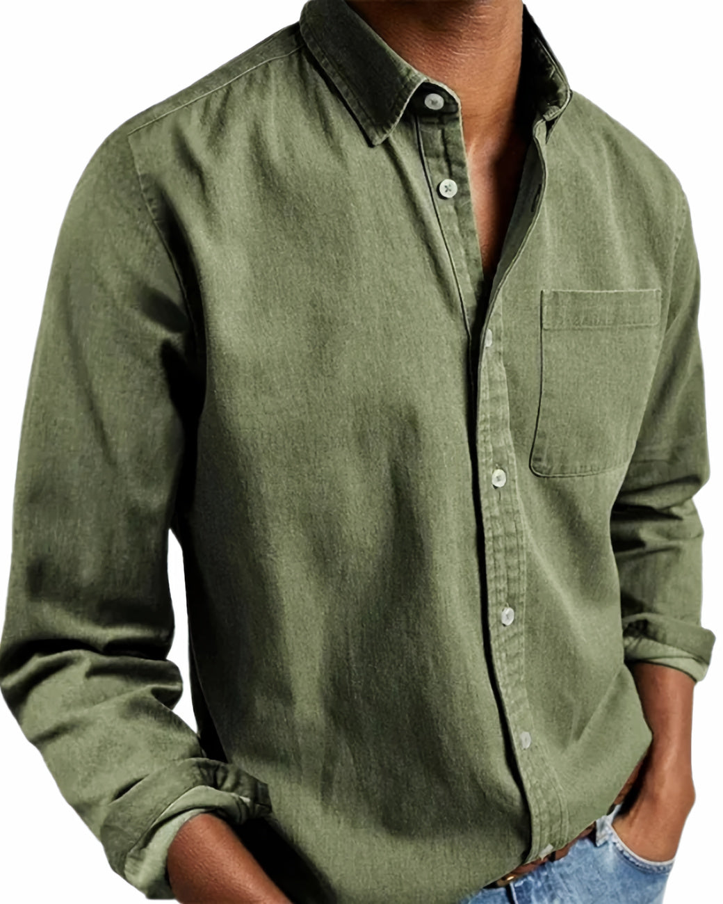 Cool Denim Summer Shirt for Men - Wilkes