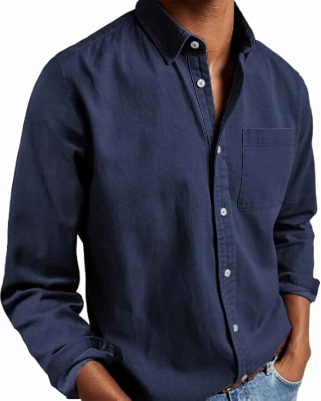 Cool Denim Summer Shirt for Men - Wilkes