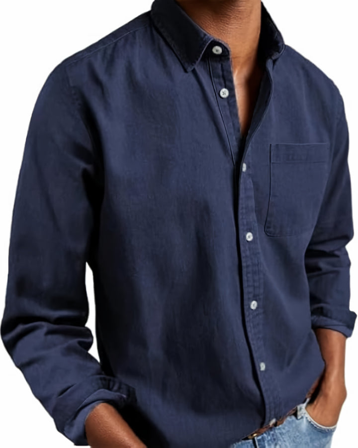 Cool Denim Summer Shirt for Men - Wilkes