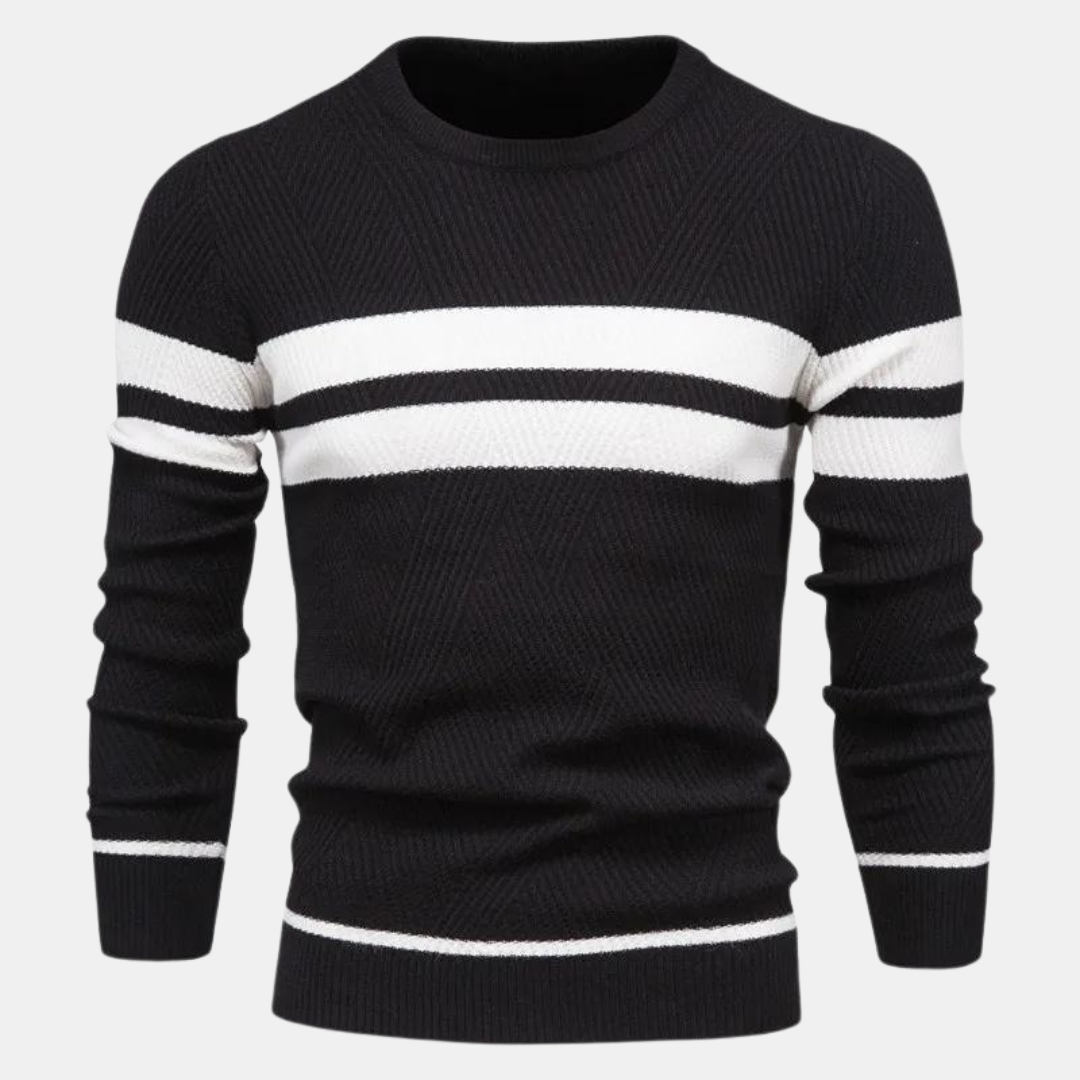 Cozy autumn sweater for men, offering warmth, comfort, and breathable fabric perfect for the cooler season.