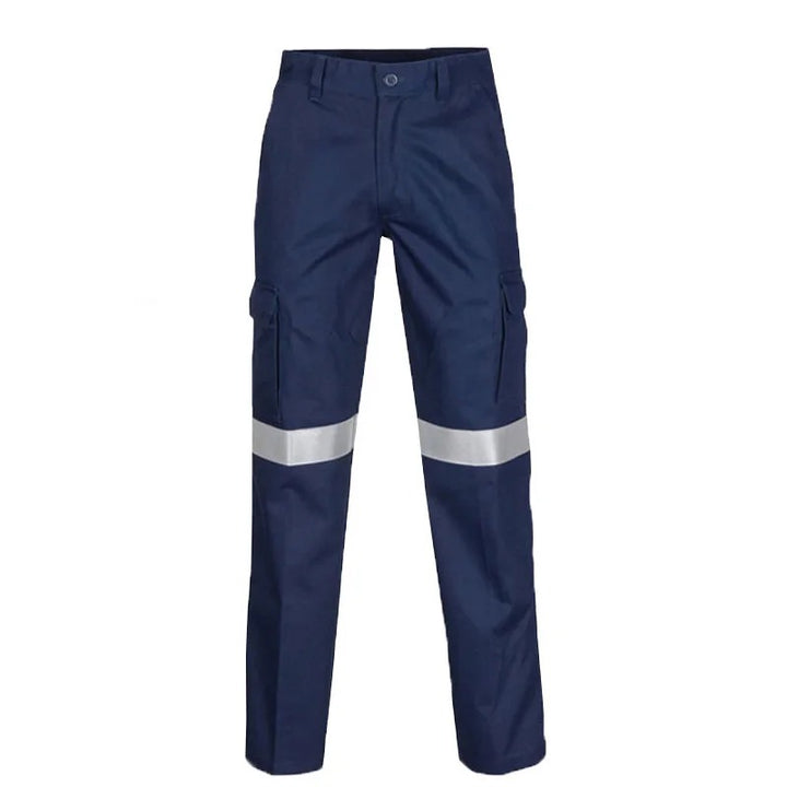 Durable safety work pants for men with reinforced stitching and multiple pockets, designed for comfort and protection in tough work environments.







