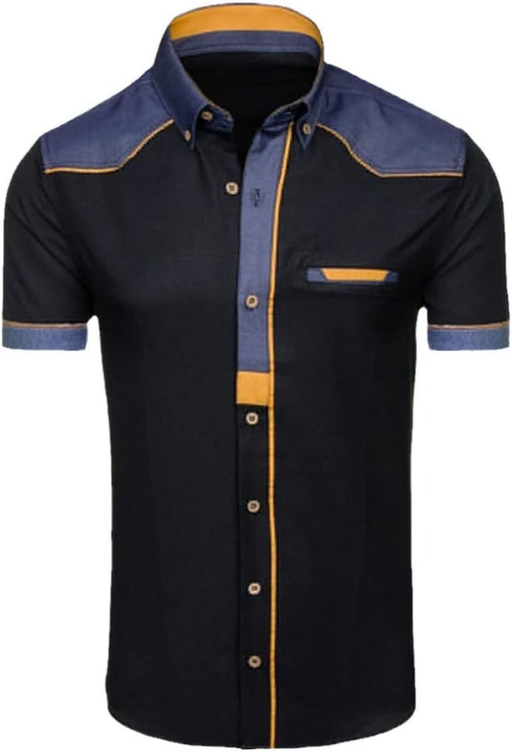 Elegant men's summer polo, designed for comfort and style, perfect for warm-weather outings.









