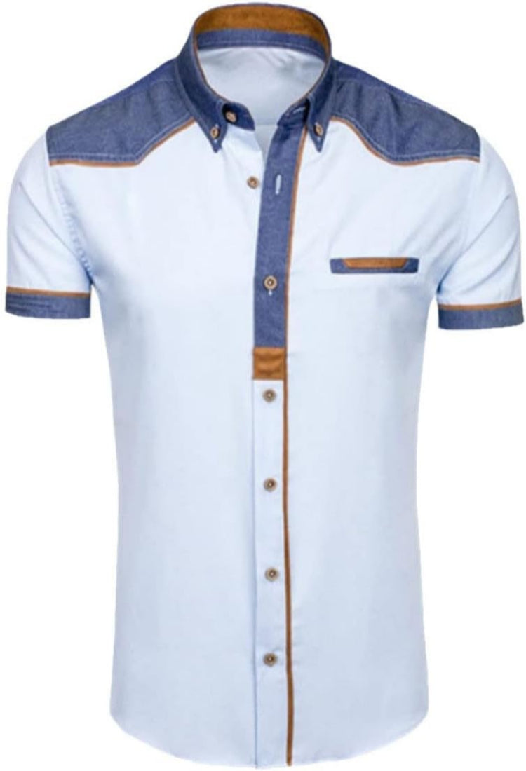 Elegant men's summer polo, designed for comfort and style, perfect for warm-weather outings.








