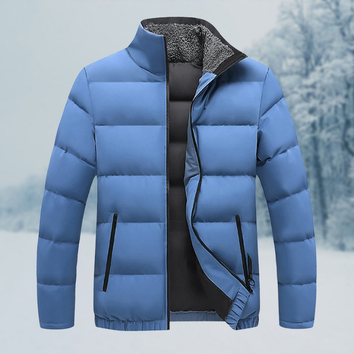 Elegant winter jacket for men with wind-resistant design and tailored fit, ideal for autumn and winter days.








