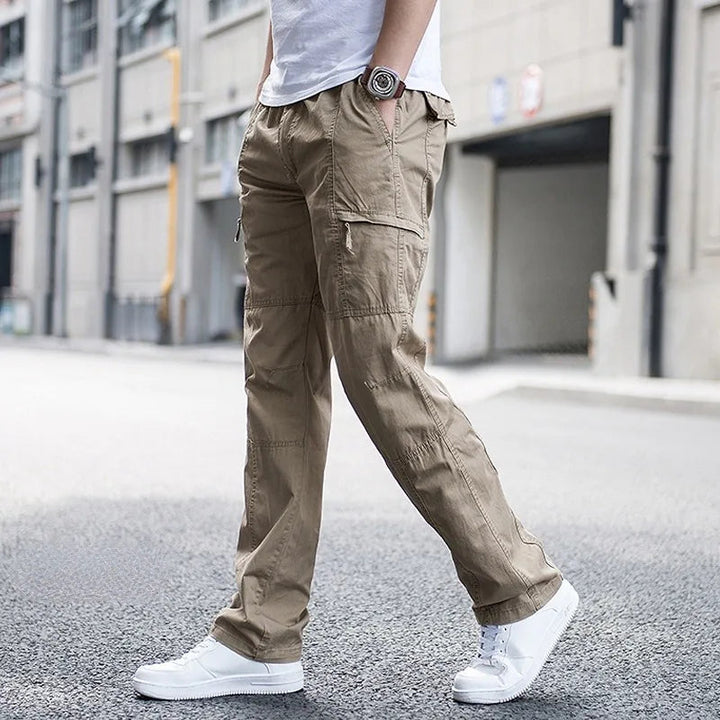 Men’s Stylish Relaxed Cargo Pants | Breathable