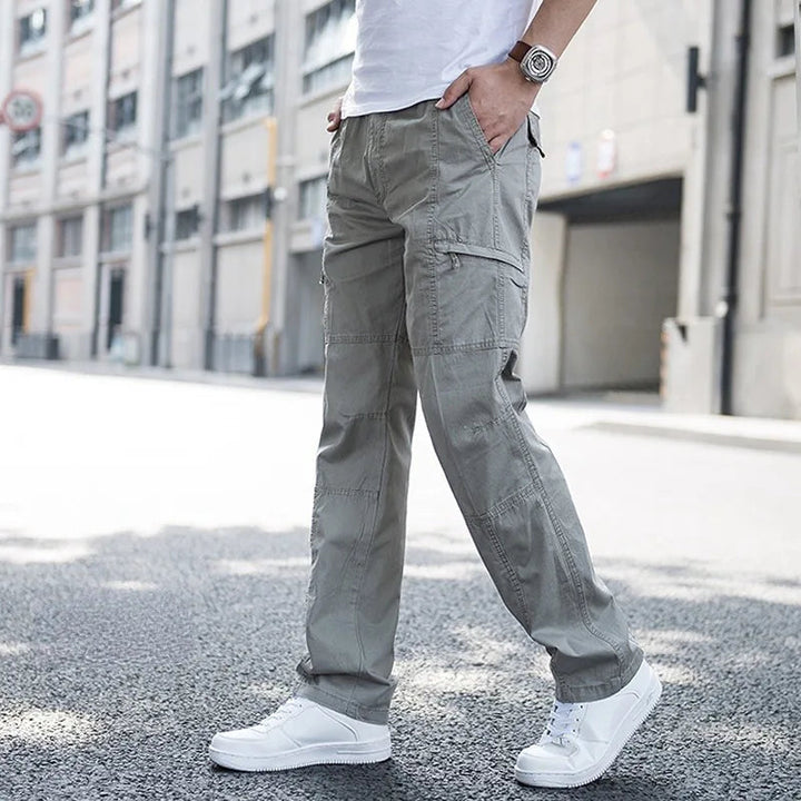 Men’s Stylish Relaxed Cargo Pants | Breathable