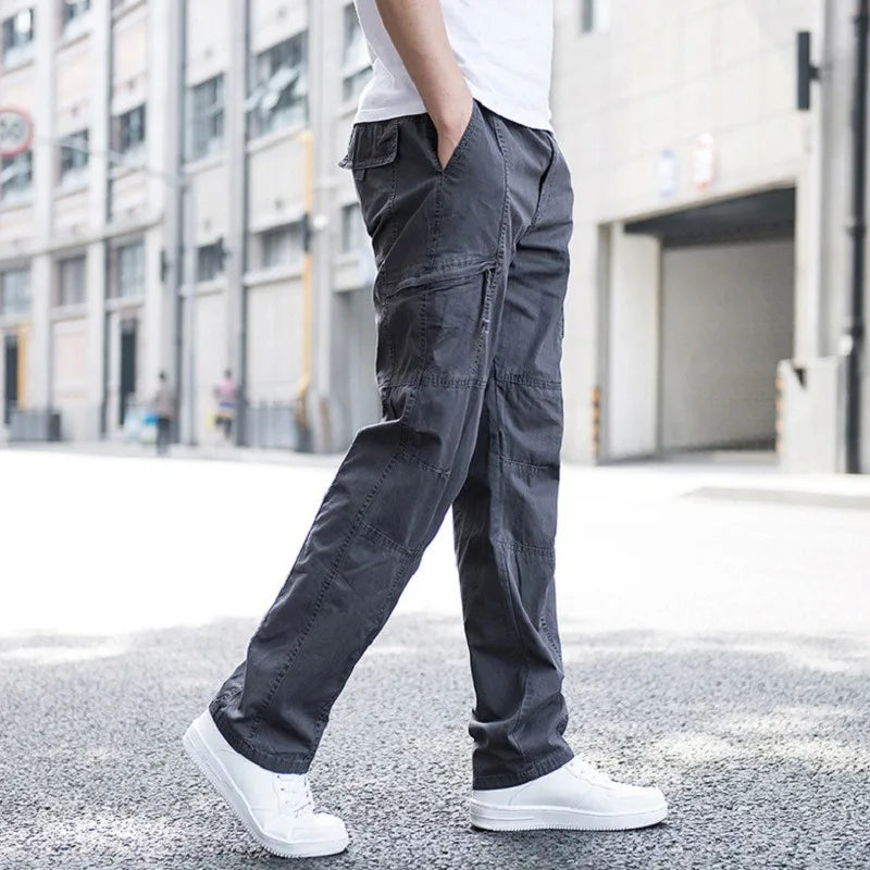 Men’s Stylish Relaxed Cargo Pants | Breathable