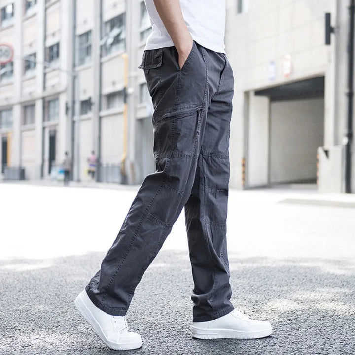 Men’s Stylish Relaxed Cargo Pants | Breathable