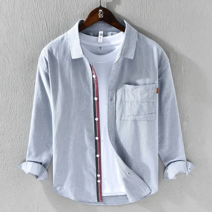 Lightweight long sleeves summer shirt for men, designed for comfort, breathability, and stylish summer wear.







