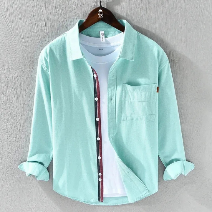Lightweight long sleeves summer shirt for men, designed for comfort, breathability, and stylish summer wear.







