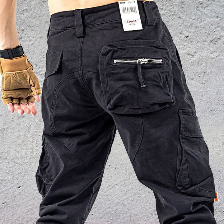 Men's tactical cargo shorts with multiple pockets, durable fabric, and breathable design, ideal for outdoor activities and summer adventures.