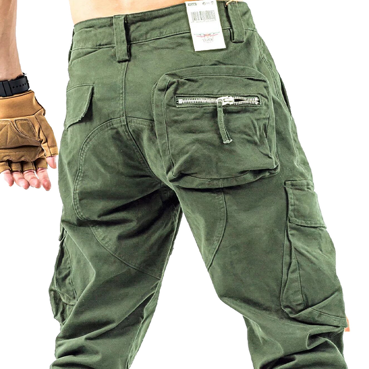 Men's tactical cargo shorts with multiple pockets, durable fabric, and breathable design, ideal for outdoor activities and summer adventures.