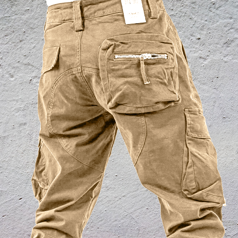 Men's tactical cargo shorts with multiple pockets, durable fabric, and breathable design, ideal for outdoor activities and summer adventures.